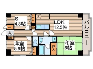 グラン・ディア新瑞の物件間取画像